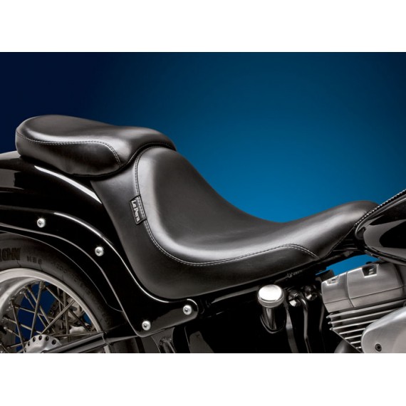 Pillion Pad Le Pera silhouette deluxe smooth black Softail 2006 – 2018