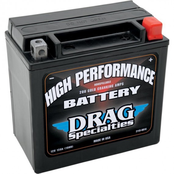 Batteria High Performance AGM Drag Specialties 12AH