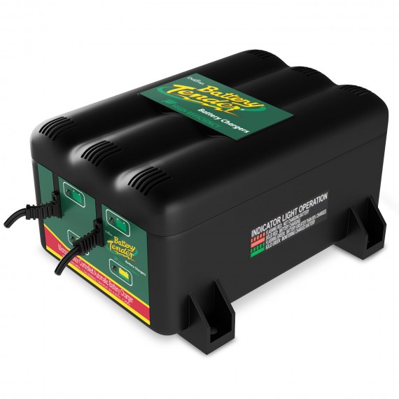 Carica batterie Battery Tender International 12V-1,25A 2 Bank EU