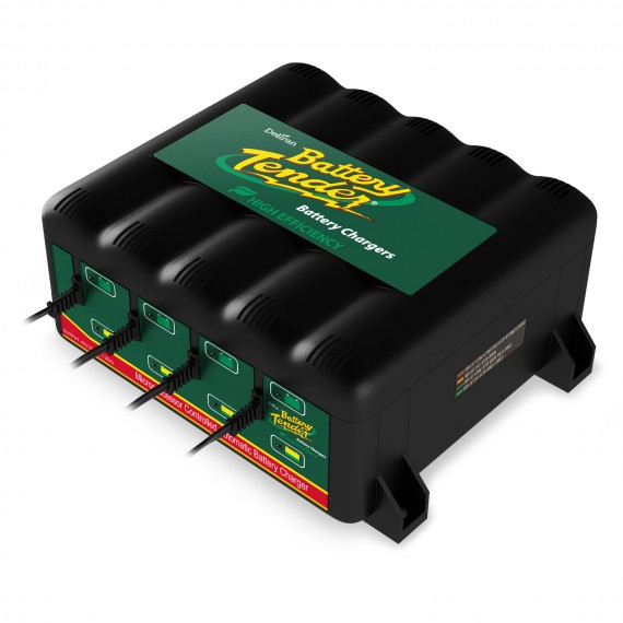 Carica batterie Battery Tender International 12V-1,25A 4 Bank EU