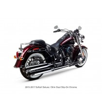 TBR Comp Dual Slip-Ons Softail Deluxe 2015 - UP Cromato