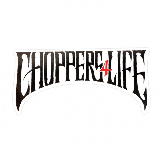 Sticker WCC Chopper For Life
