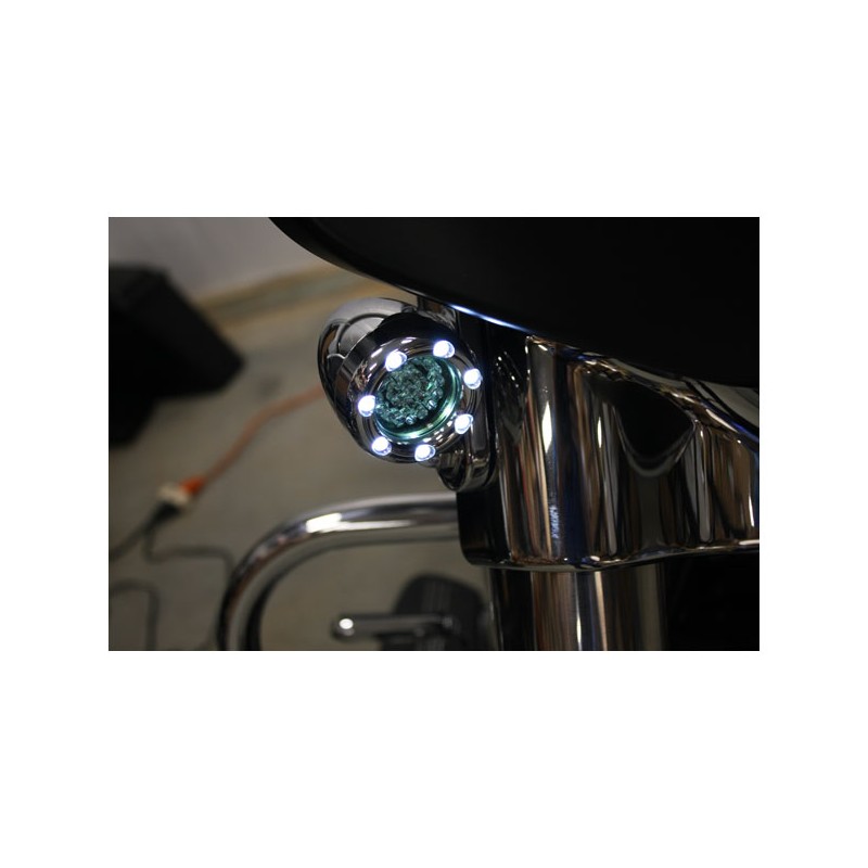 Coppia Frecce Posteriori a Led Con Luce Stop Moto Ixs X-LEDIND-65 Vendita  Online 