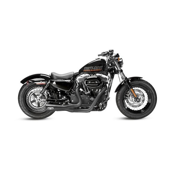 F-Bomb 2 in 1 Systems Black XL Sportster 2004 UP